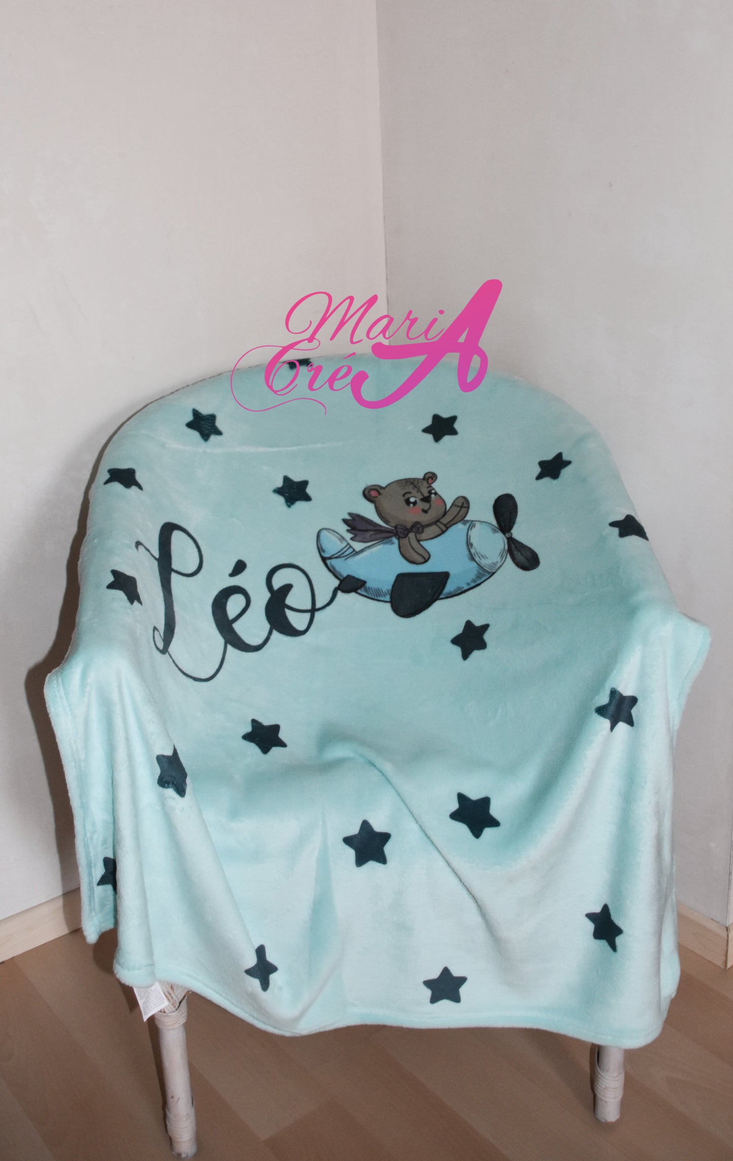 Couverture ourson aviateur