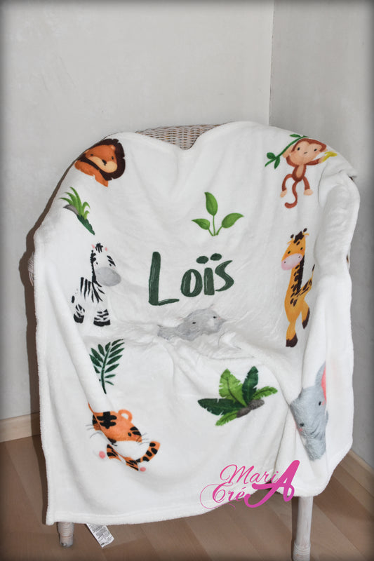 Couverture animaux de la jungle