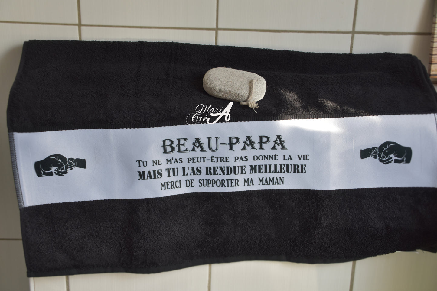 Essuie de bain - à personnaliser