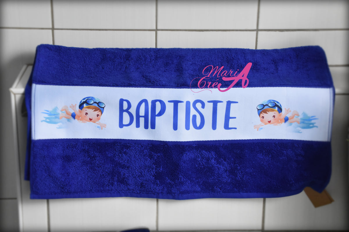 Essuie de bain - à personnaliser