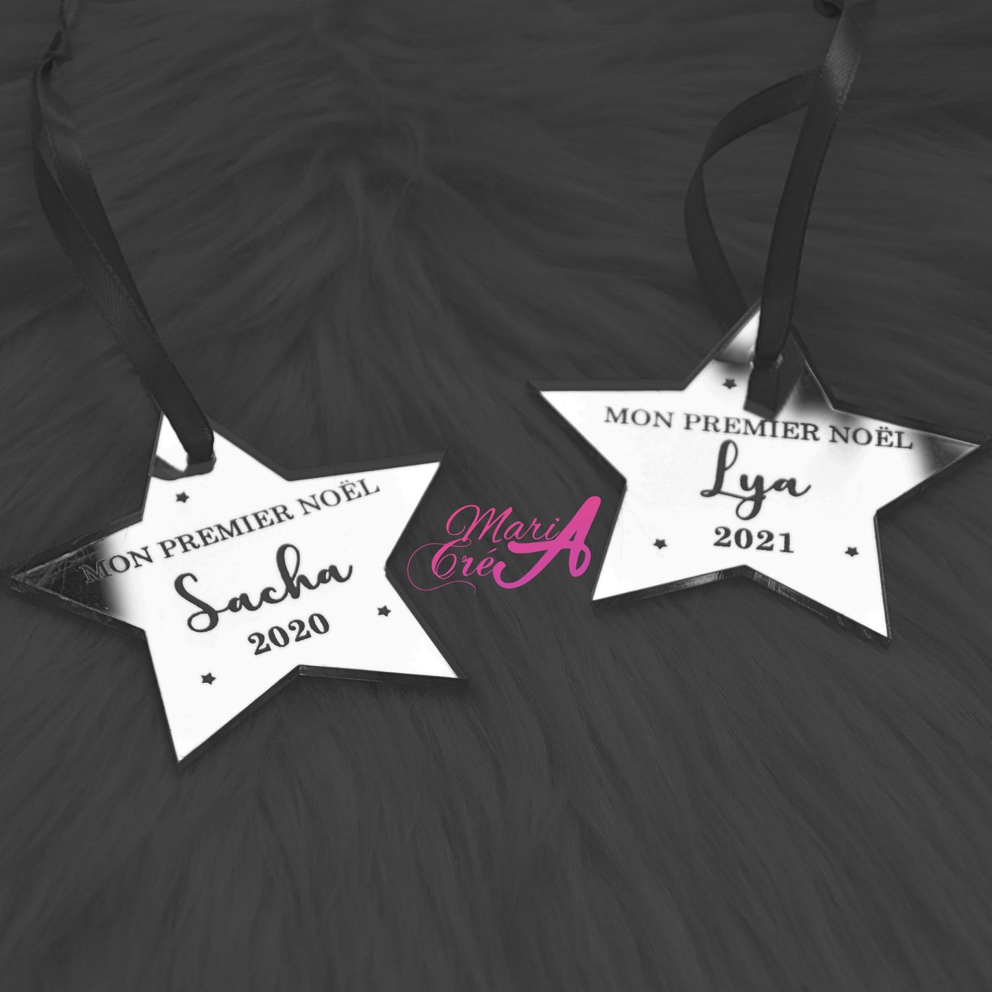 Suspension étoile "Mon premier Noël"