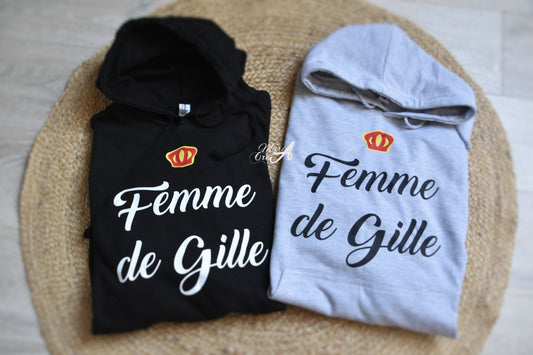 Sweat ... "de Gille" avec couronne