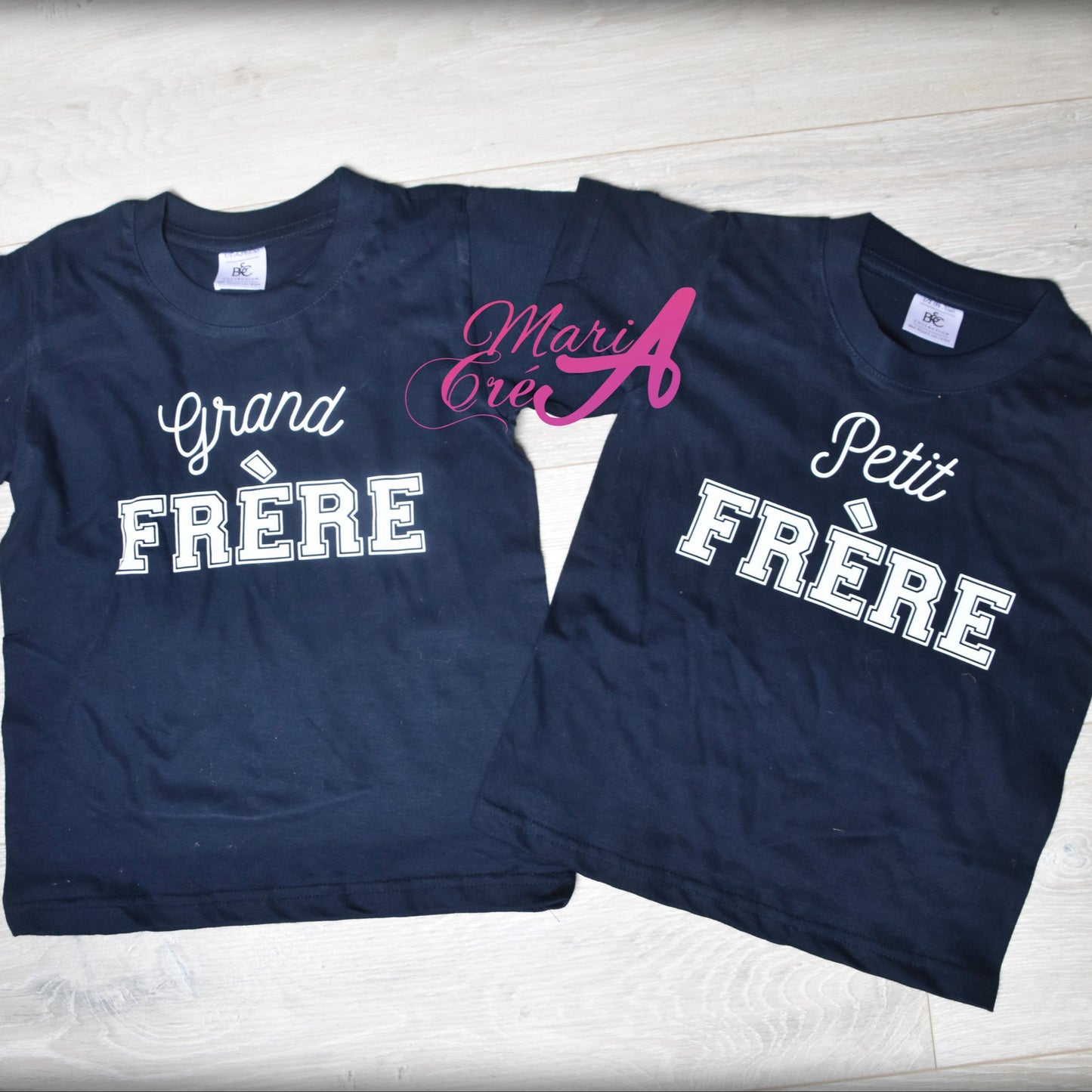 T-shirt enfant grand frère/grande soeur