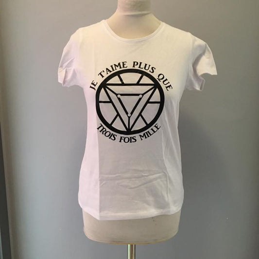 T-shirt "Je t'aime plus que 3 fois mille'