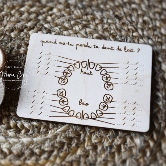 Boite à dent de lait - Etoile