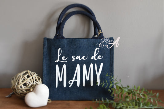 Sac en toile de jute "Le sac de ..."