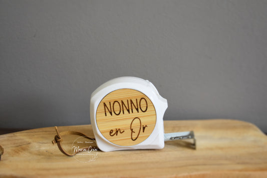 Mètre papa/nonno en Or