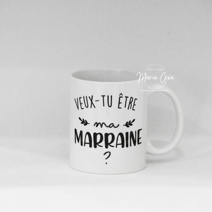 Mug "Veux-tu être mon parrain / ma marraine ?"