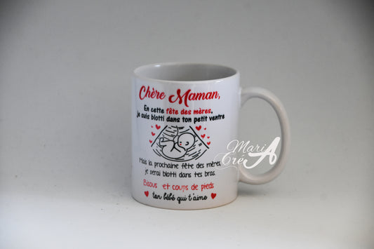 Mug écho "Fête des mères"