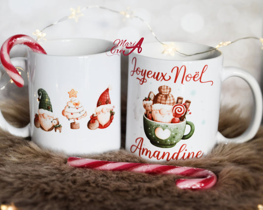 Mug "Joyeux Noël"- Lutin