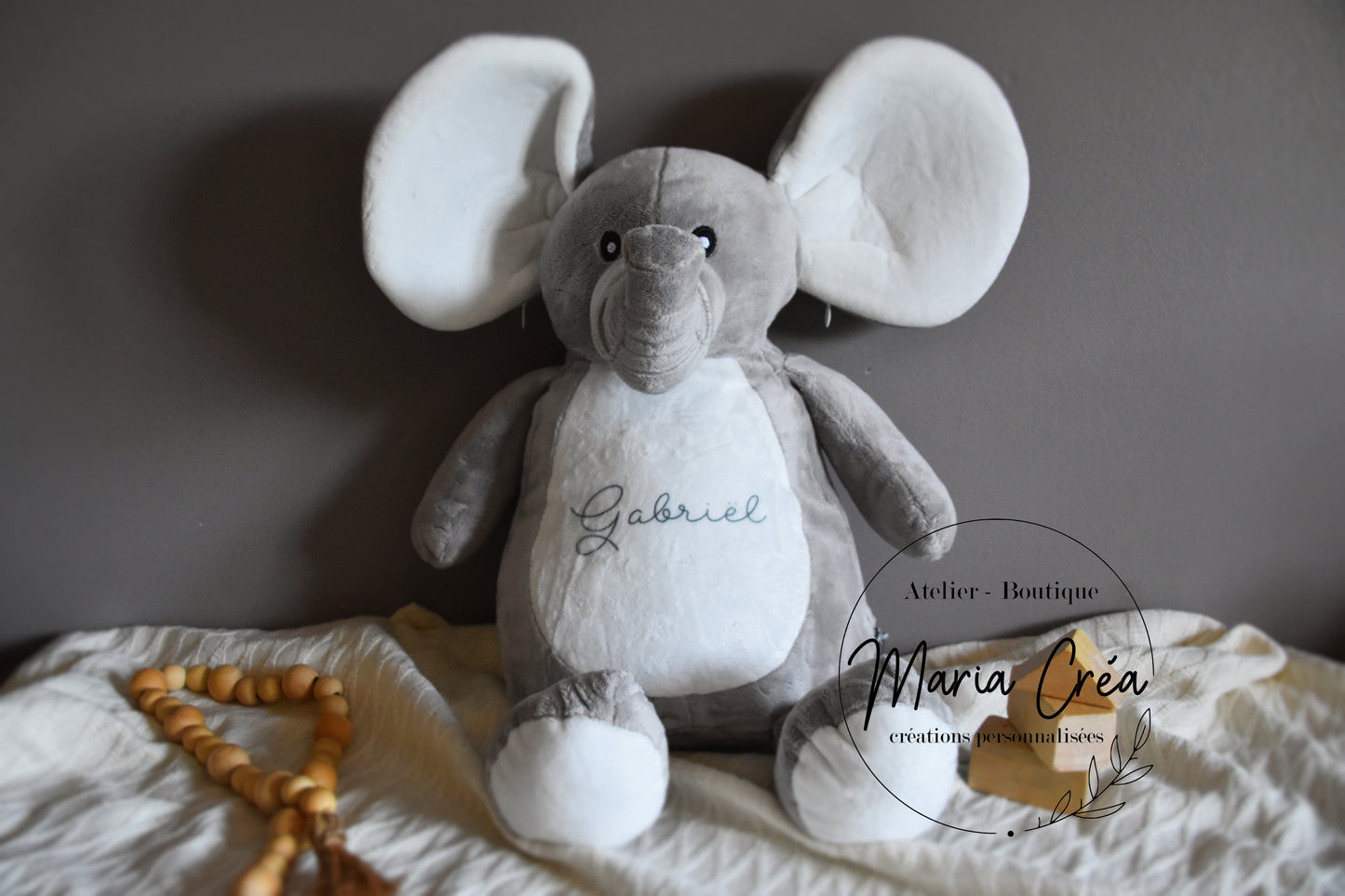 Peluche éléphant