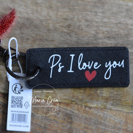 Porte-clé Ps: I love you