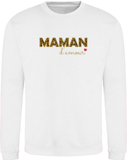 Pull Brodé - MAMAN d'amour