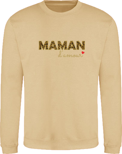 Pull Brodé - MAMAN d'amour
