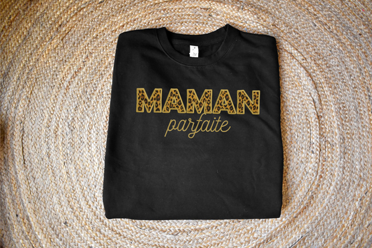 Pull Brodé - MAMAN Parfaite