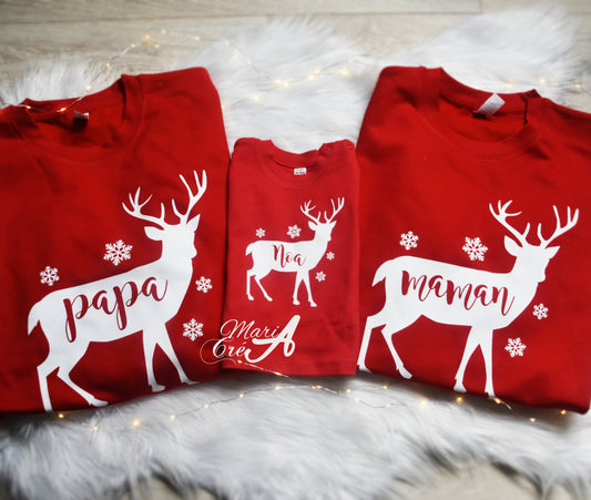 Pull de Noël cerf -Enfant