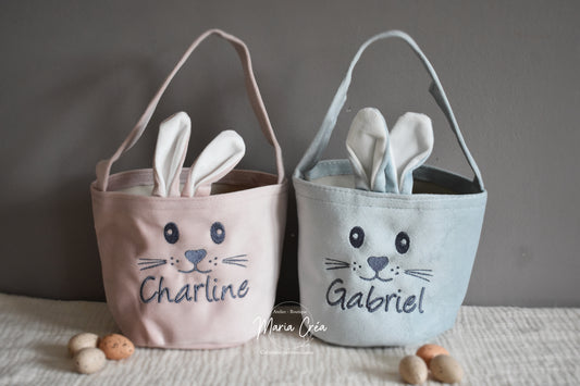 Sac lapin brodé