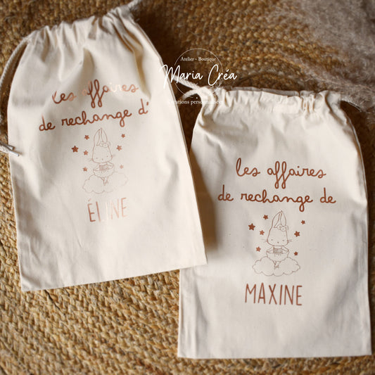 Sac affaires de rechange - Lapin