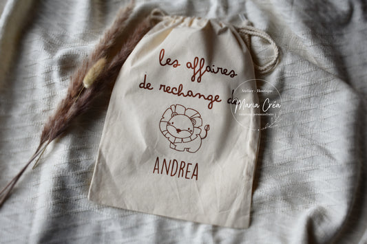 Sac affaires de rechange - Lion