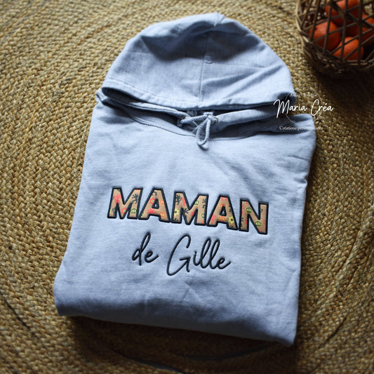 Sweat Carnaval brodé ".... de Gille"