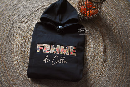 Sweat Carnaval brodé ".... de Gille"