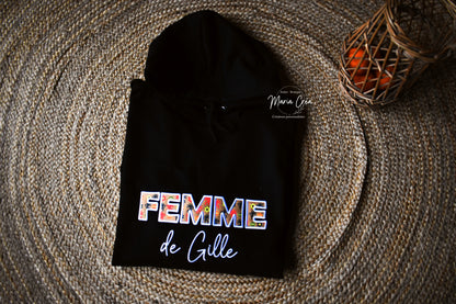 Sweat Carnaval brodé ".... de Gille"