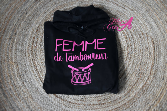 Sweat "Femme de tamboureur"