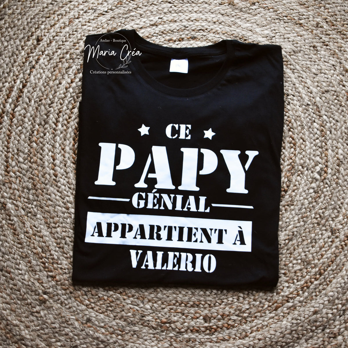 T-shirt homme "Ce ....génial appartient à ..."