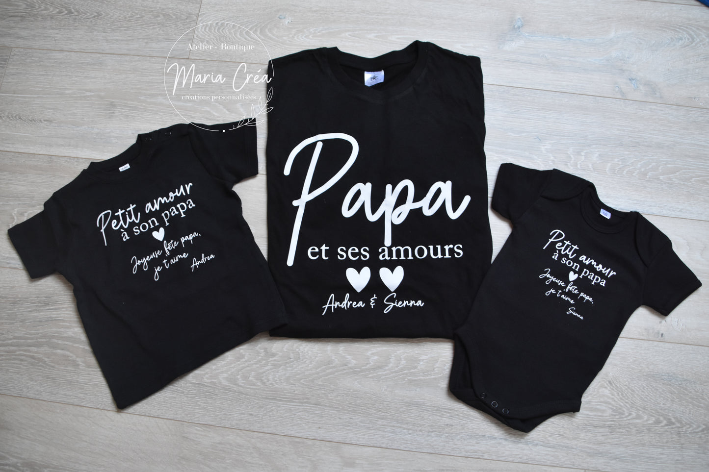 Body "Petit amour à son papa"