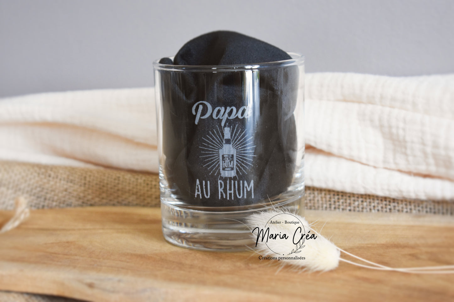 Verre à alcool - Papa au rhum